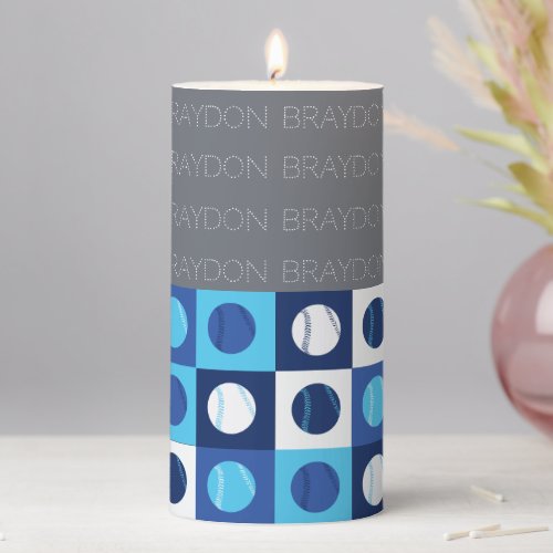 BASEBALL Bar Bat Mitzvah Table Number Centerpiece