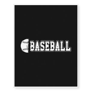 Baseball - Baseball Temporary Tattoos
