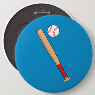 Baseball Bat with Ball Button