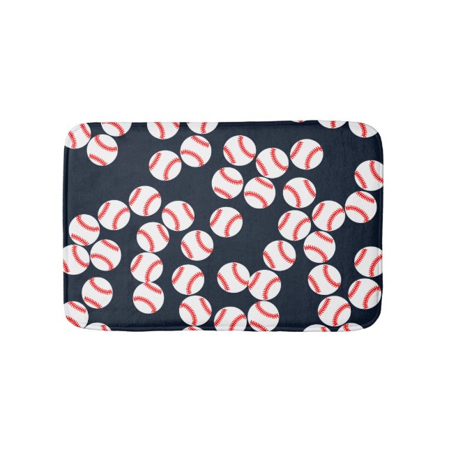 Baseball Bath Mat (Front)