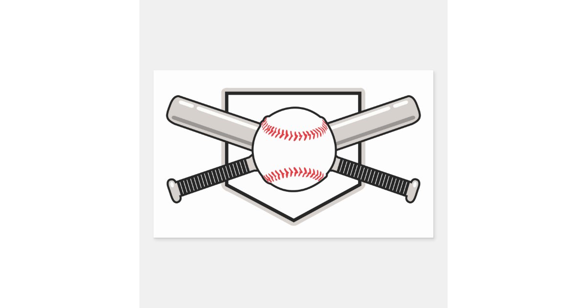 Baseball Sports Party Custom Team or Player Name Classic Round Sticker |  Zazzle