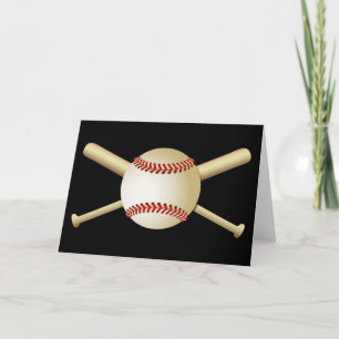 BASEBALL & BATS CARD