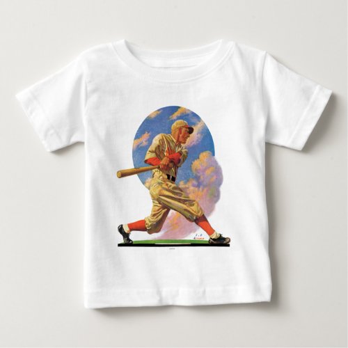 Baseball Batter Baby T_Shirt