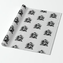 Baseball Batter Birthday Wrapping Paper