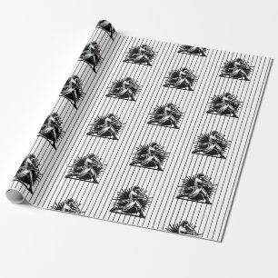 Baseball Batter Birthday Wrapping Paper