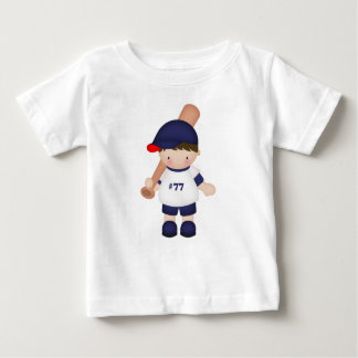 Baseball Batter Boy Sports Athletics Games Baby T-Shirt