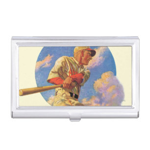 Baseball Batter Business Card Holder