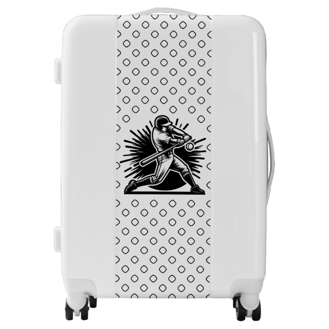 Baseball Batter Luggage (Front)