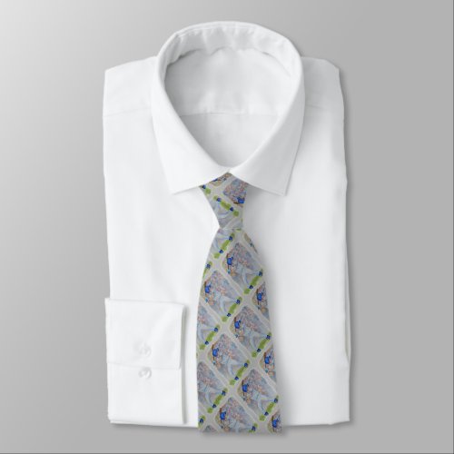 BASEBALL BATTER NECK TIE