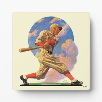 Baseball Batter Plaque by PostSports at Zazzle