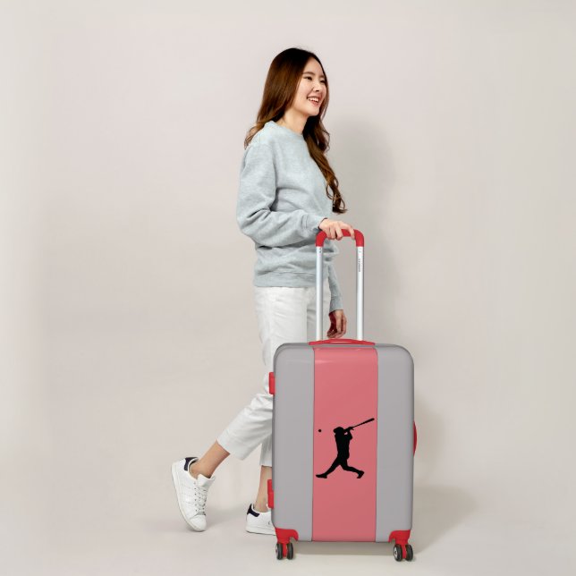 Baseball Batter Player Luggage (Scale)