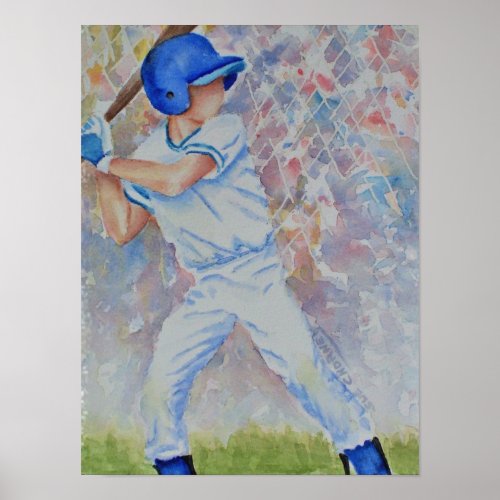 Baseball Batter Poster