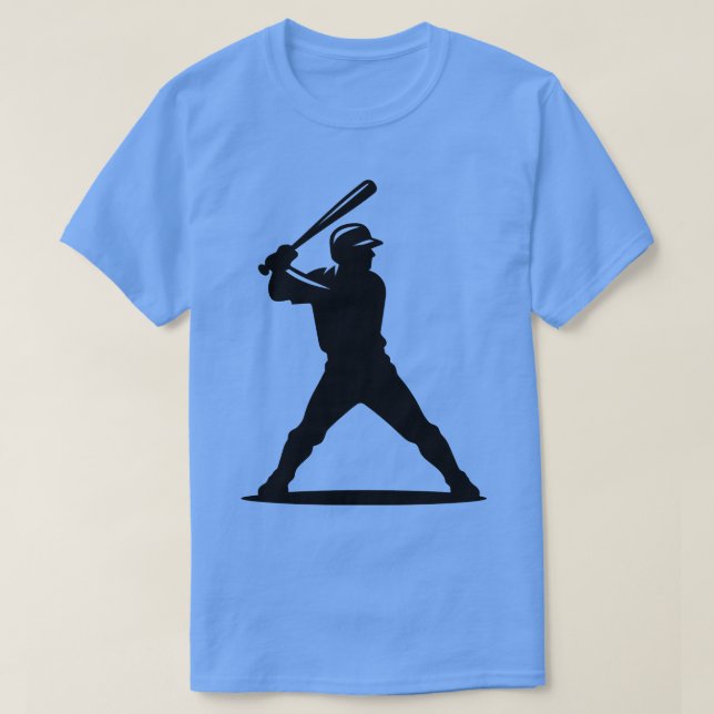 Baseball Batter T-Shirt (Design Front)