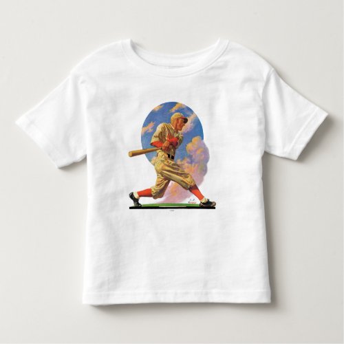 Baseball Batter Toddler T_shirt