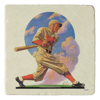 Baseball Batter Trivet