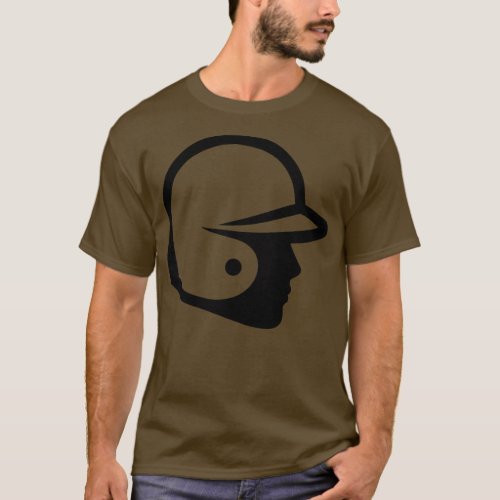 Baseball Batting Helmet T_Shirt