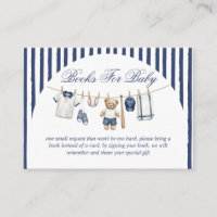 Baseball Bear Baby Shower Book Request