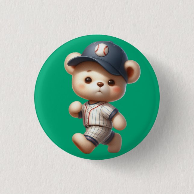 Baseball Bears 1 Button (Front)