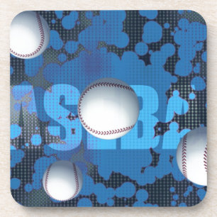 Baseball Beverage Coaster