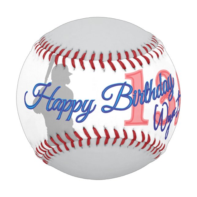 Baseball Birthday  (Front)