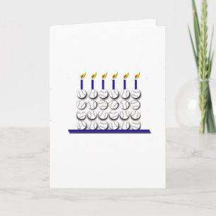 Baseball Birthday Cake Card