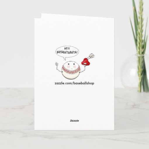 Baseball Birthday Card Zazzle