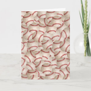 Baseball Birthday Card