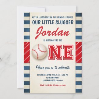 Baseball birthday invitation Birthday Party boys