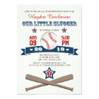 Boy Baseball 3rd Birthday Invitation | Zazzle.com