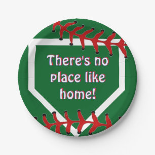Baseball Birthday Paper Plates