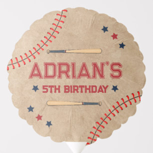 Baseball Birthday Party  Balloon