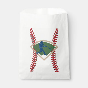 Baseball Birthday Party Favor Cookie Bags