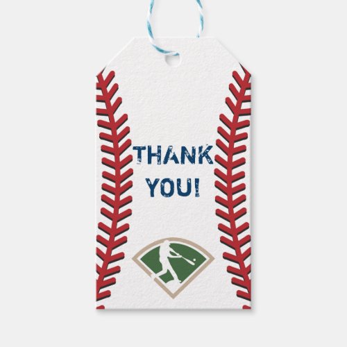 Baseball Birthday Party Favor Tags