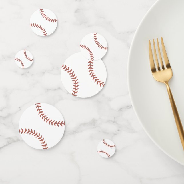 Baseball Birthday Party Table Confetti (Group)