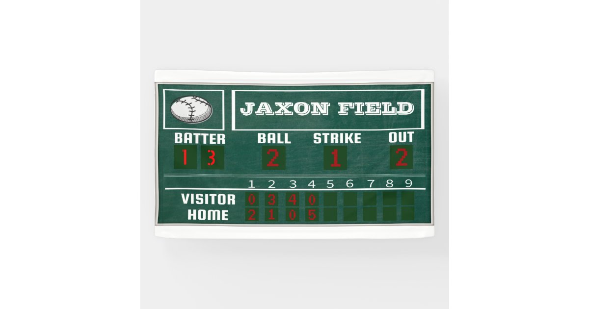 baseball scoreboard clip art