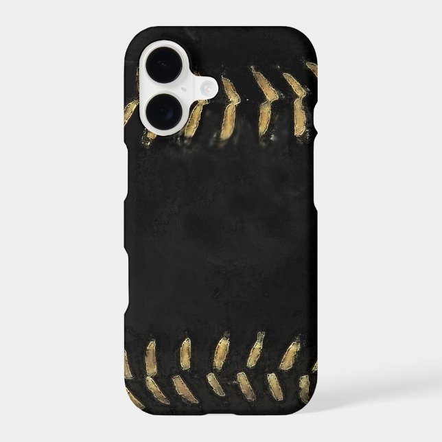 baseball black Case-Mate iPhone case (Back)