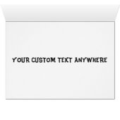 BASEBALL BLIMP VINTAGE COMIC BIRTHDAY CARD VINTAGE (Inside Horizontal (Bottom))