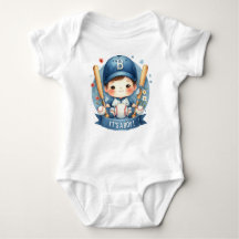 Baseball Bliss Baby Boy Announcement Baby Shower