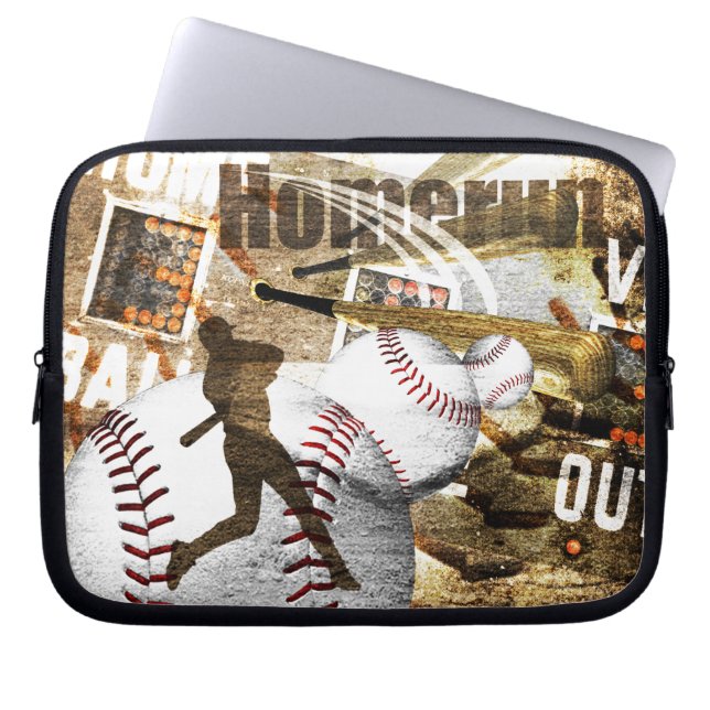 Baseball Bottom of the 9th Laptop Sleeve (Front)