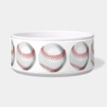 BASEBALL BOWL<br><div class="desc">A baseball theme to remind your pet of his favorite game... ..fetch.</div>