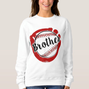 Baseball Brother for Baseball Softball Mom Sweatshirt