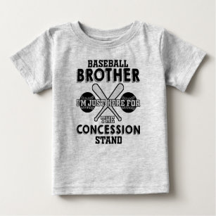 Baseball Dad I'm Just Here For Concession Stand Shirt - TeeUni