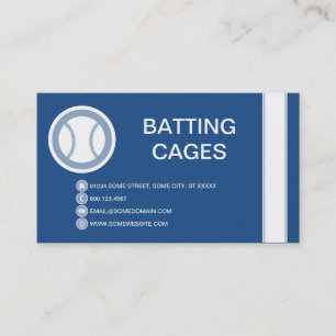 BASEBALL bubble Business Card