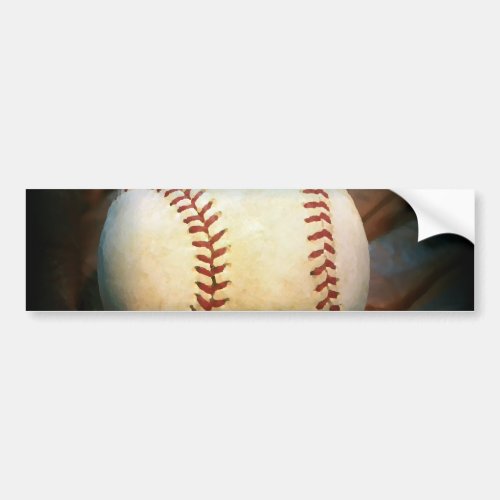 Baseball Bumper Sticker