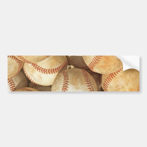 Baseball Bumper Sticker
