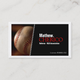 Baseball - Business Cards