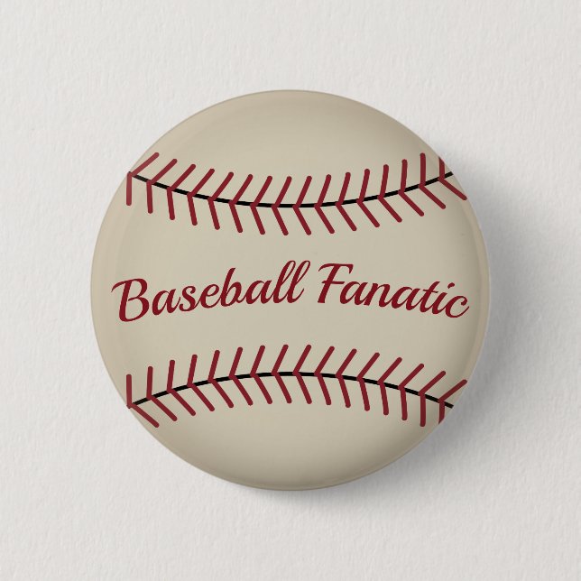Baseball Button  (Front)