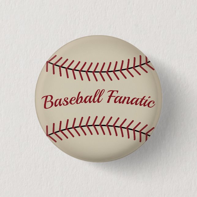 Baseball Button  (Front)