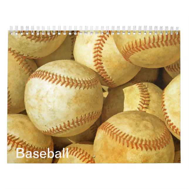 Baseball Calendar Zazzle