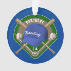 Baseball Cap Bats Diamond Personalized Name Number